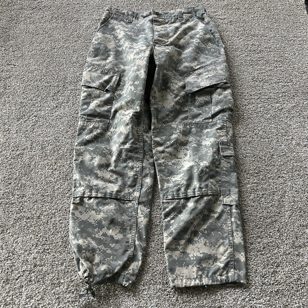 Propper Cargo Pants Mens Small Short Gray Digital Camo Relaxed Fit Tactical Army